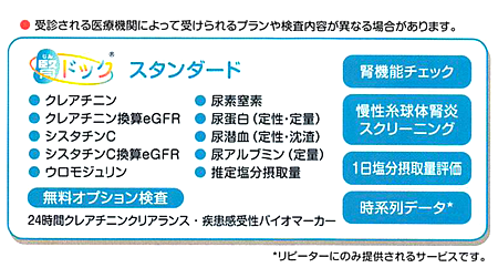 腎ドック スタンダード