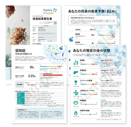 フォーネスビジュアス検査結果イメージ